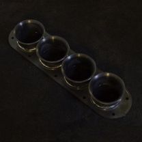 Molded Velocity Stack Plate - 4 port **58mm**